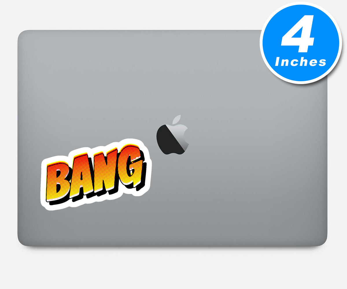 Bang Vinyl Stickers