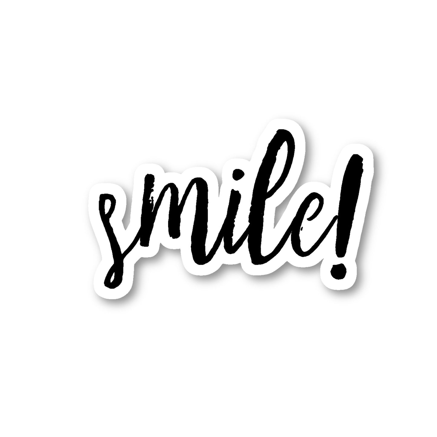 Smile Vinyl Sticker