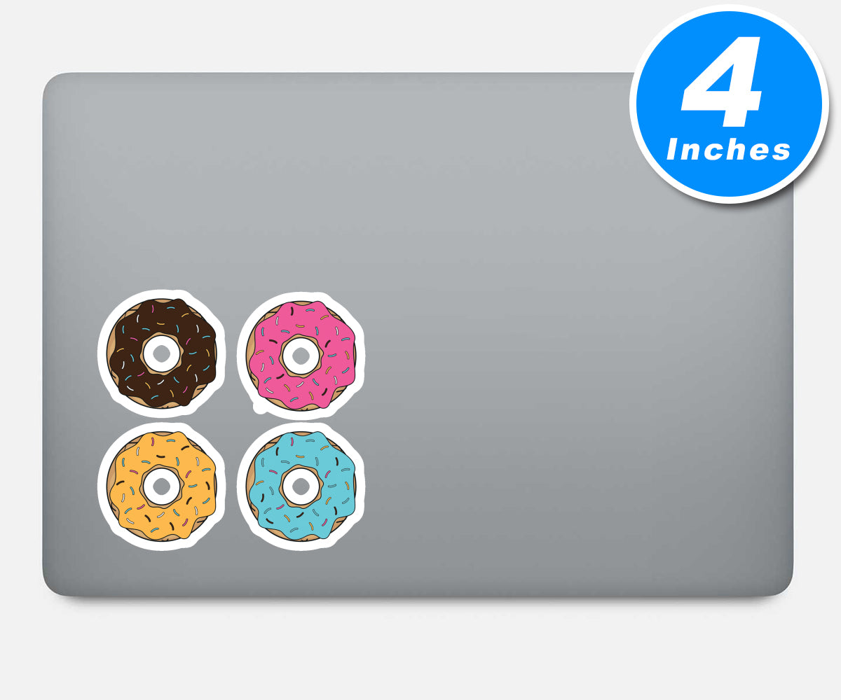 Donuts Vinyl Stickers