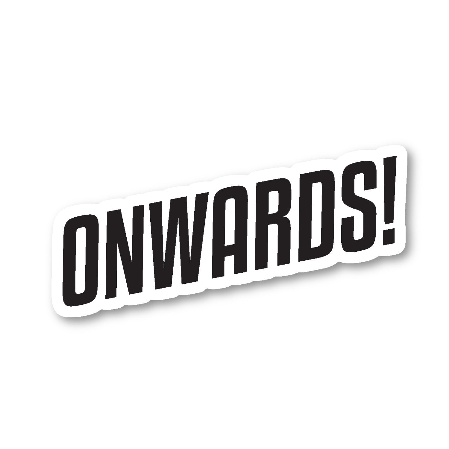 Onwards Vinyl Sticker