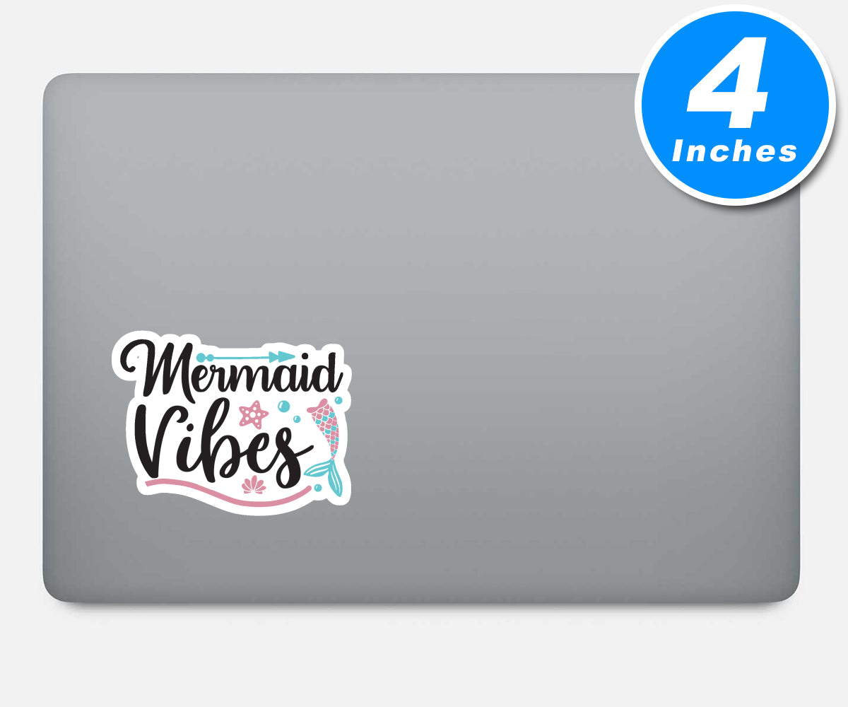 Mermaid Vibes Vinyl Stickers