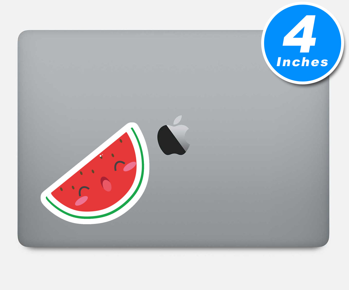 Smiling Watermelon Vinyl Stickers