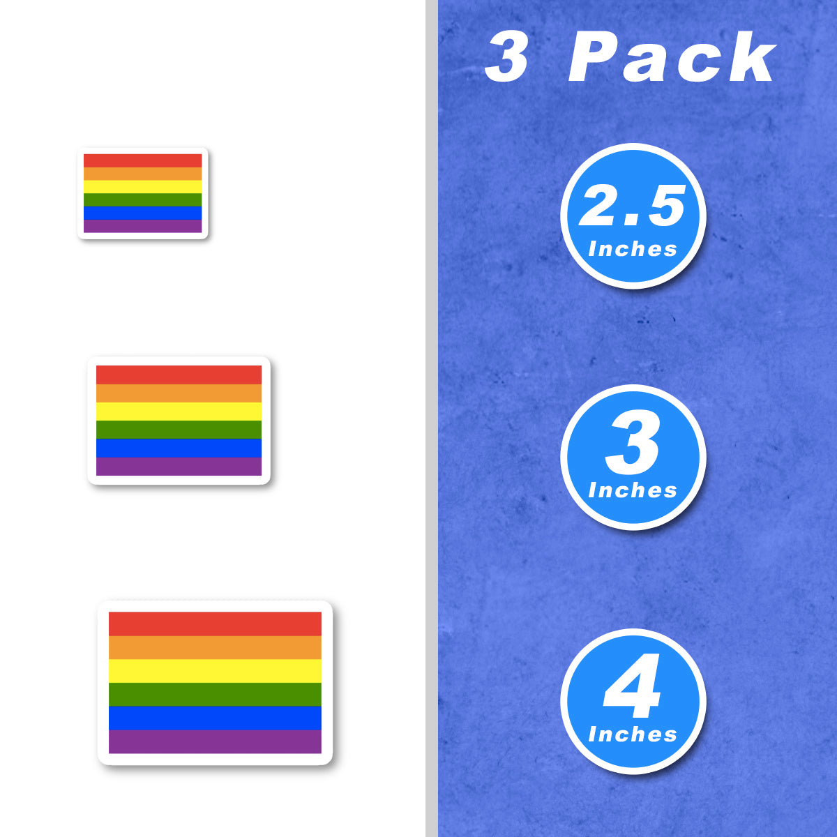 LGBTQ Flag Vinyl Stickers