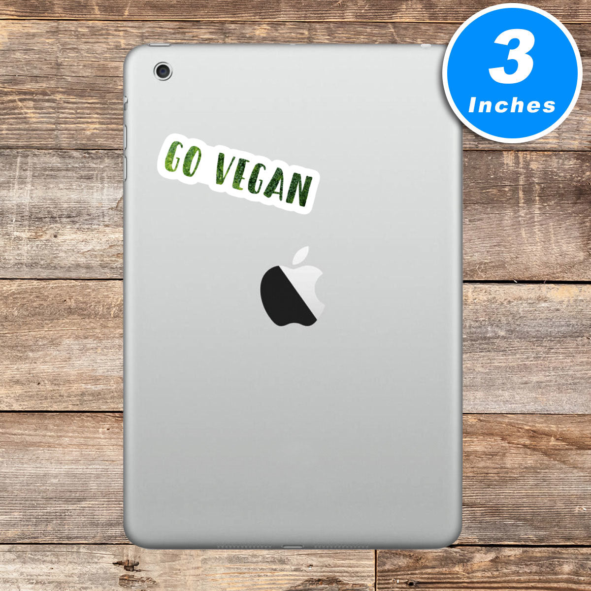 Go Vegan Vinyl Stickers