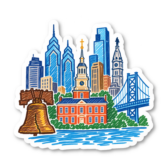 Philadelphia Vinyl Sticker