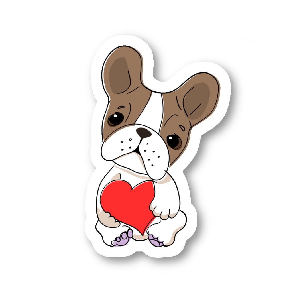 Frenchie Vinyl Sticker
