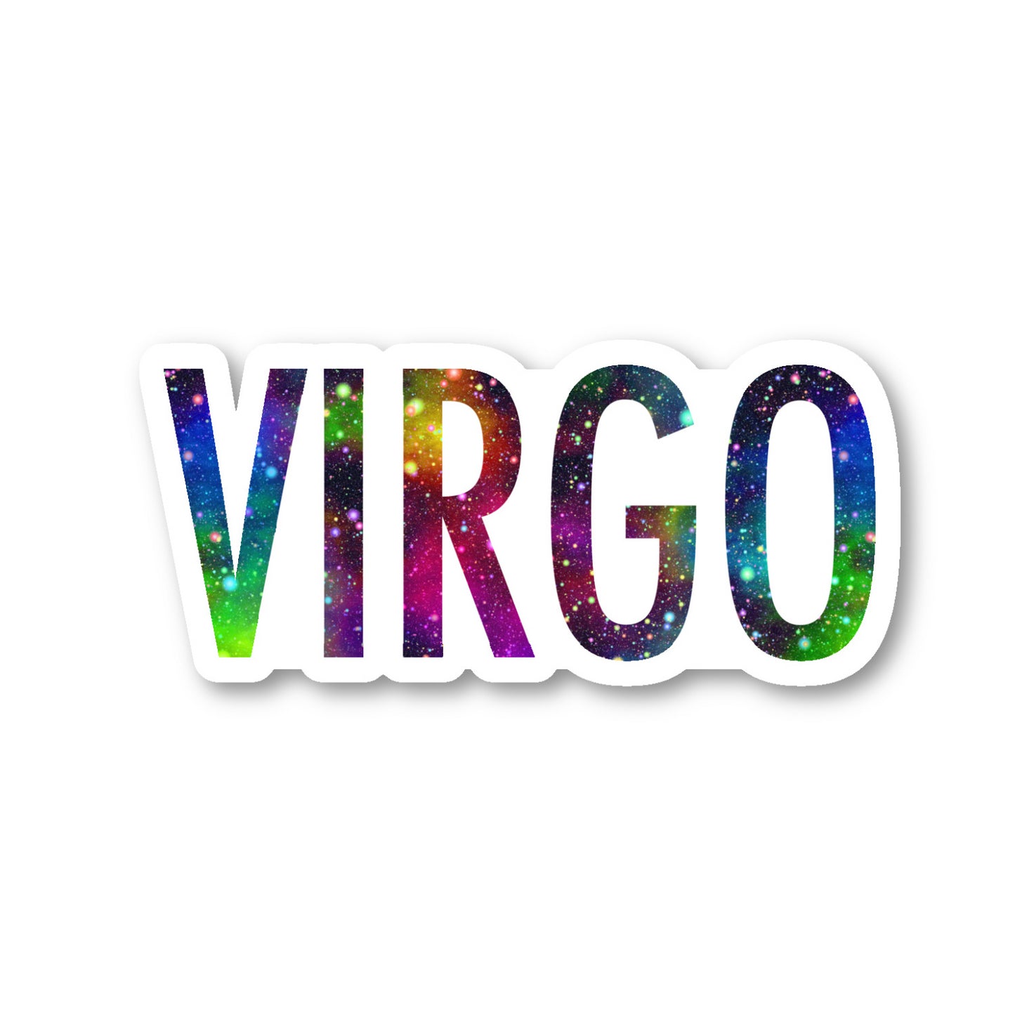 Virgo Astrology Sign Vinyl Sticker