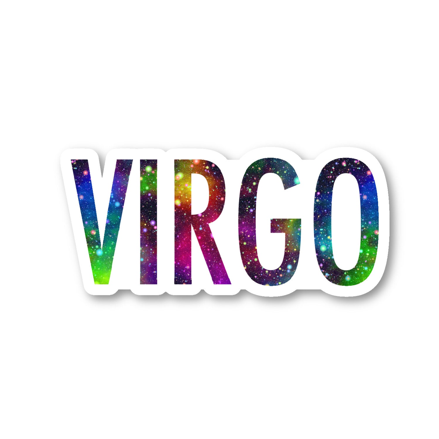 Virgo Astrology Sign Vinyl Sticker