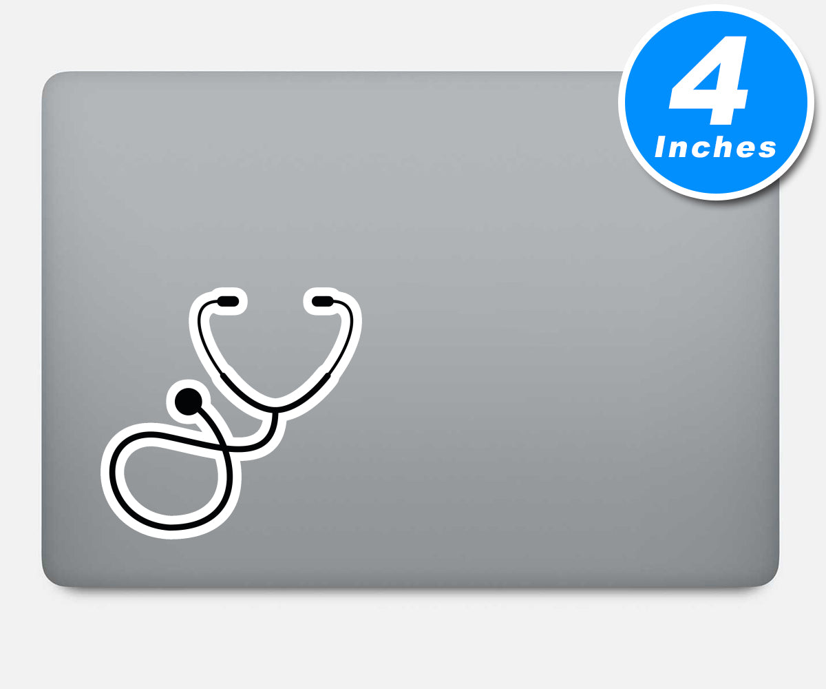 Stethoscope Medical Doctor Vinyl Stickers