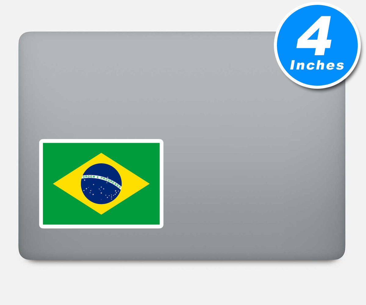 Brazil Brazillian Vinyl Stickers