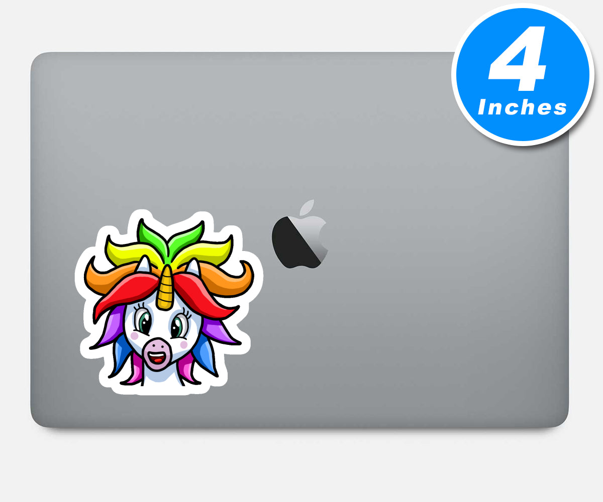 Colorful Unicorn Vinyl Stickers