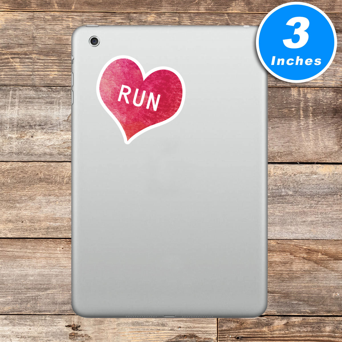 Running Vinyl Stickers