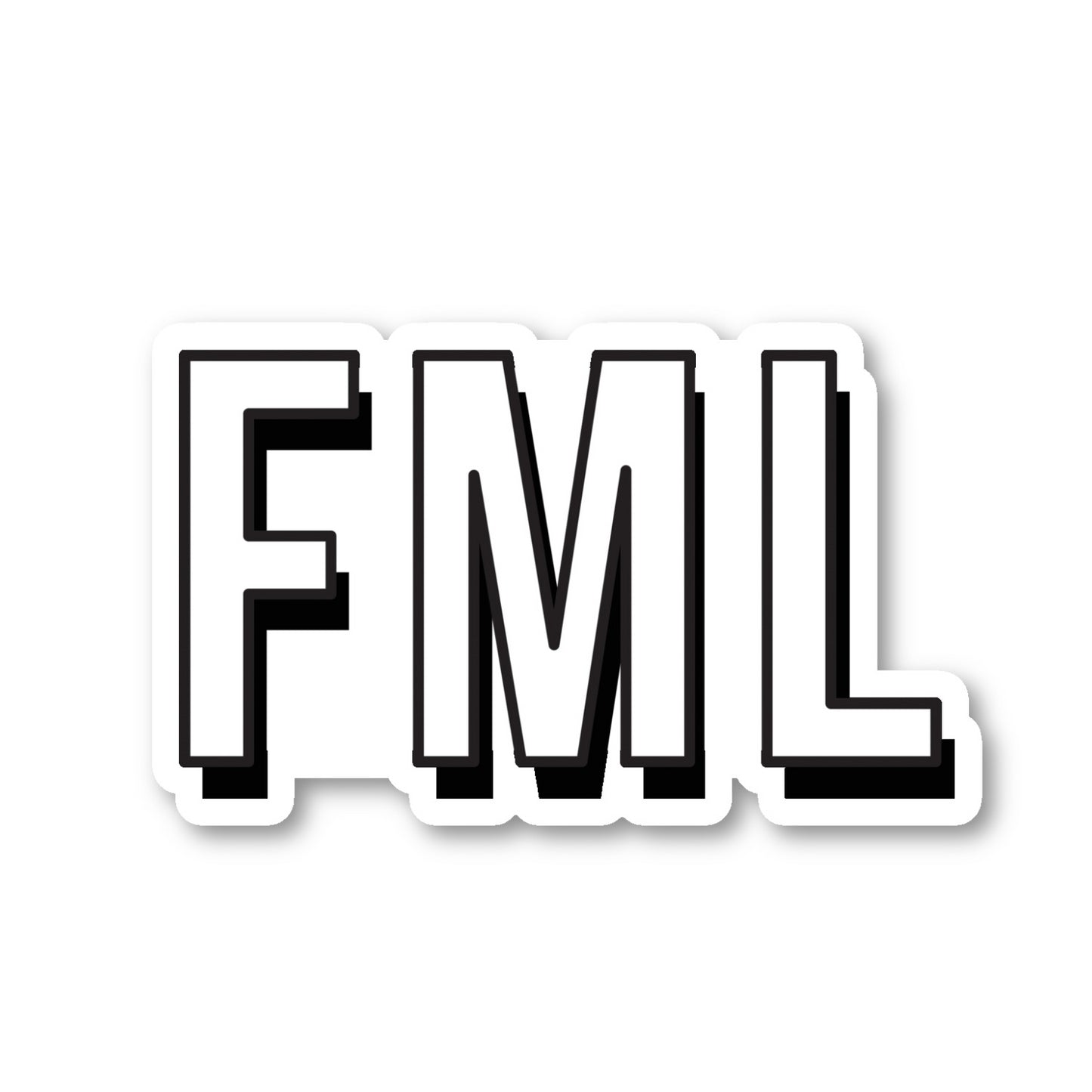Fml Vinyl Sticker