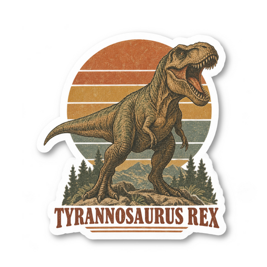 Dinosaur Stickers Vinyl Sticker