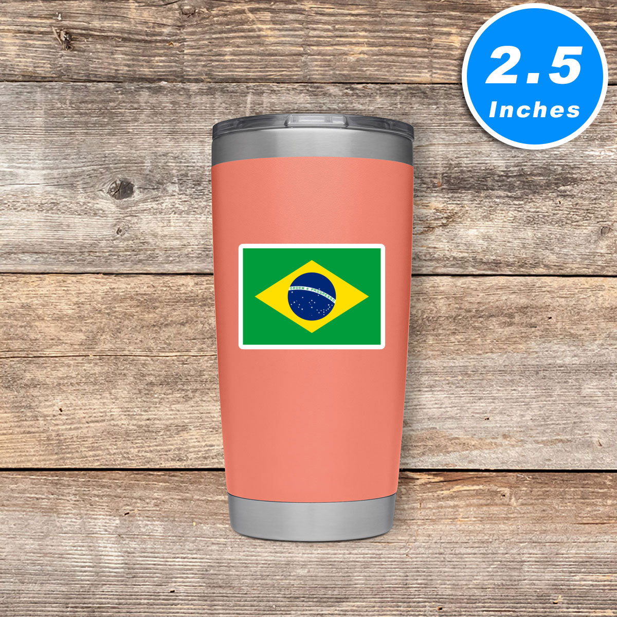 Brazil Brazillian Vinyl Stickers
