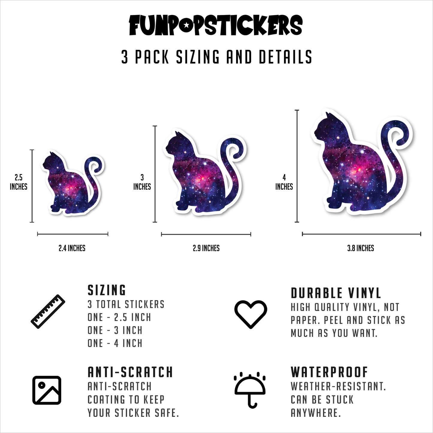 Cat Vinyl Stickers
