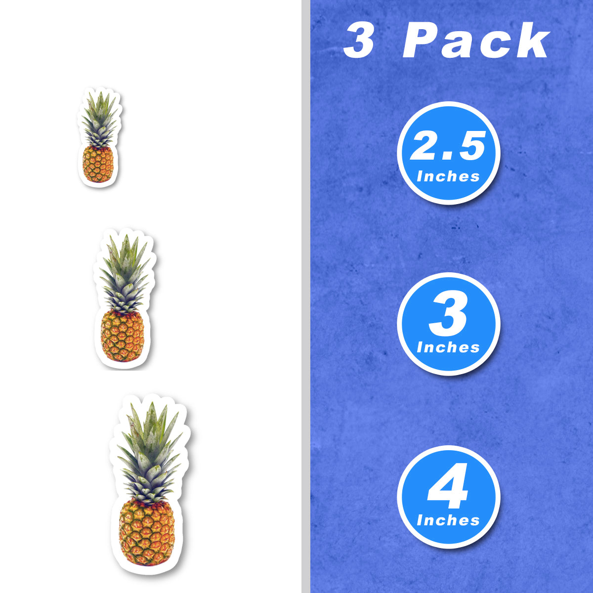 Pineapple Vinyl Stickers