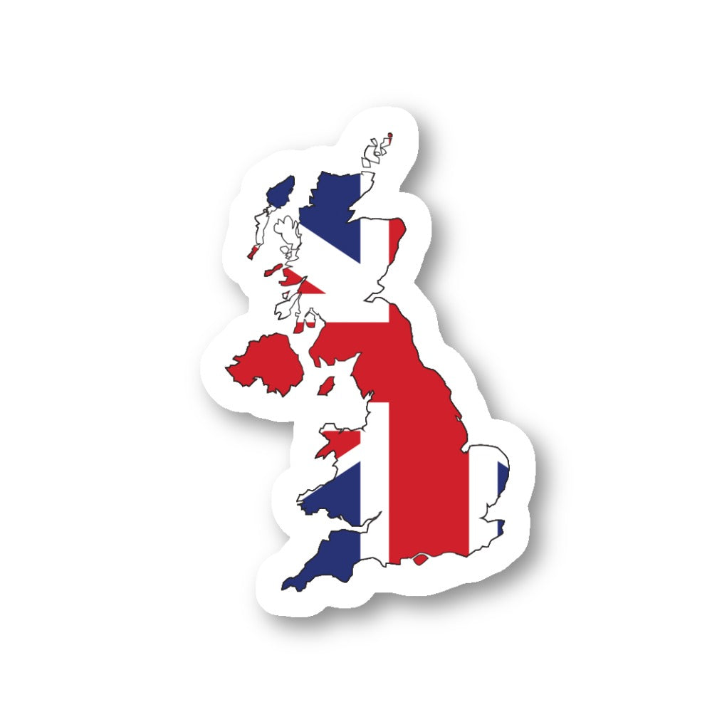 England British Flag Vinyl Sticker