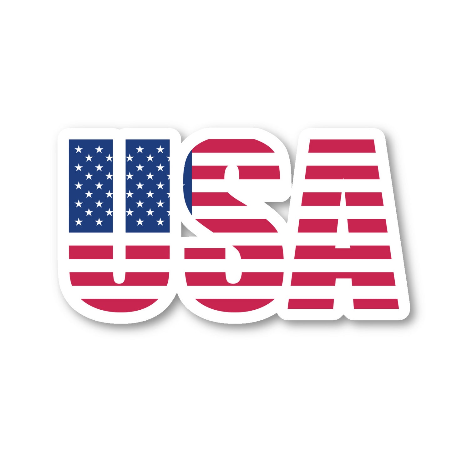 Usa United States America Vinyl Sticker