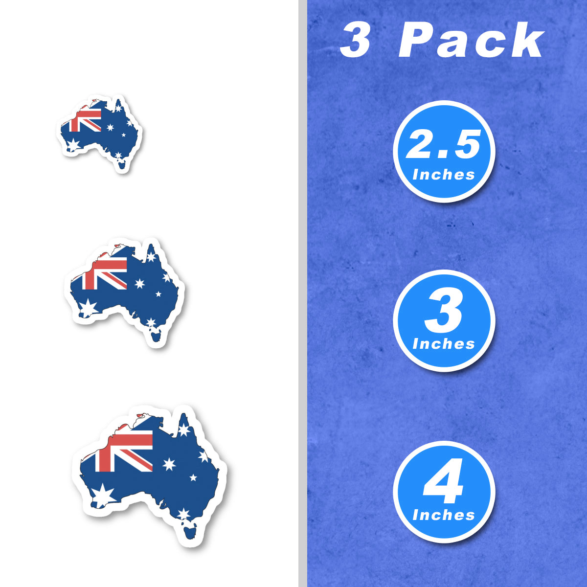 Australia Flag Vinyl Stickers