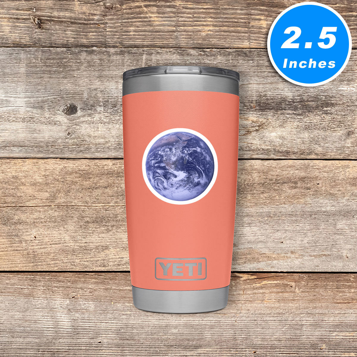 Earth Vinyl Stickers