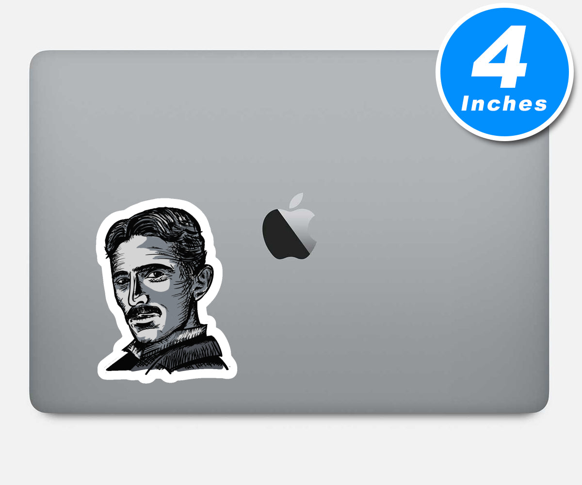 Nikola Tesla Vinyl Stickers