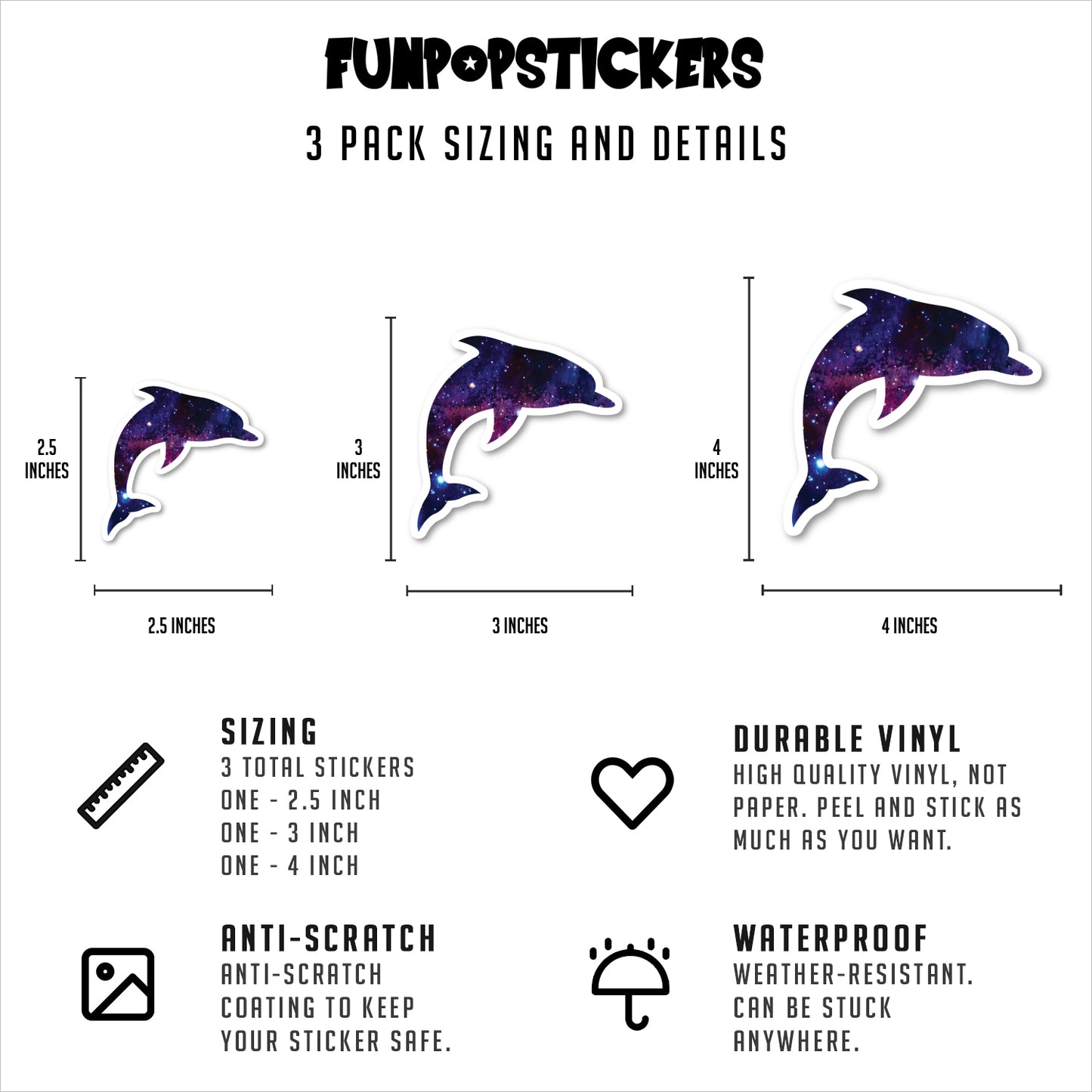 Dolphin Vinyl Stickers