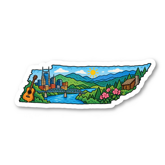 Tennessee Vinyl Sticker