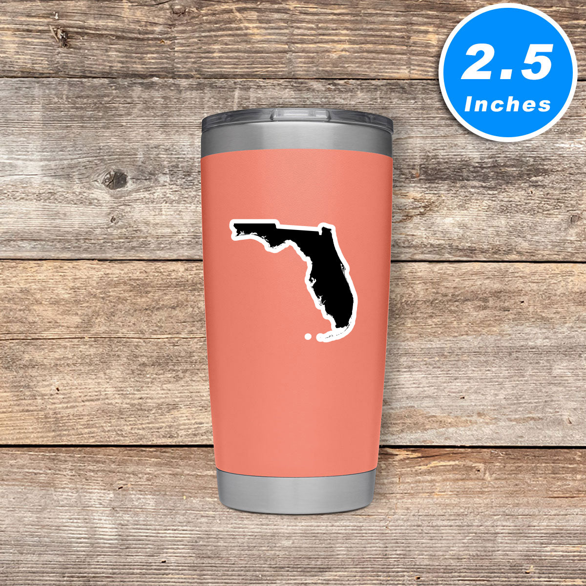 Florida State Outline Vinyl Stickers