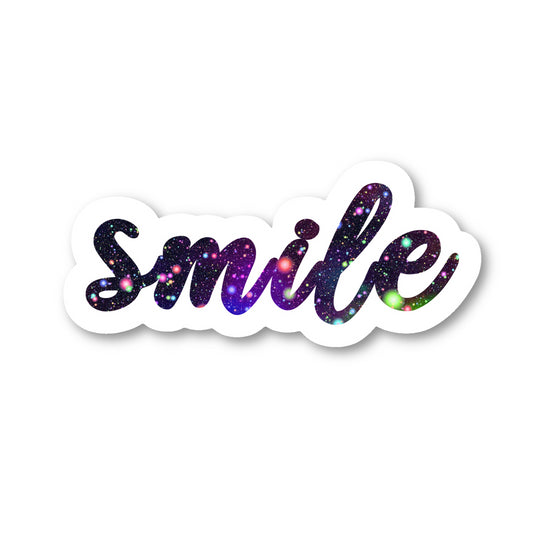 Smile Vinyl Sticker