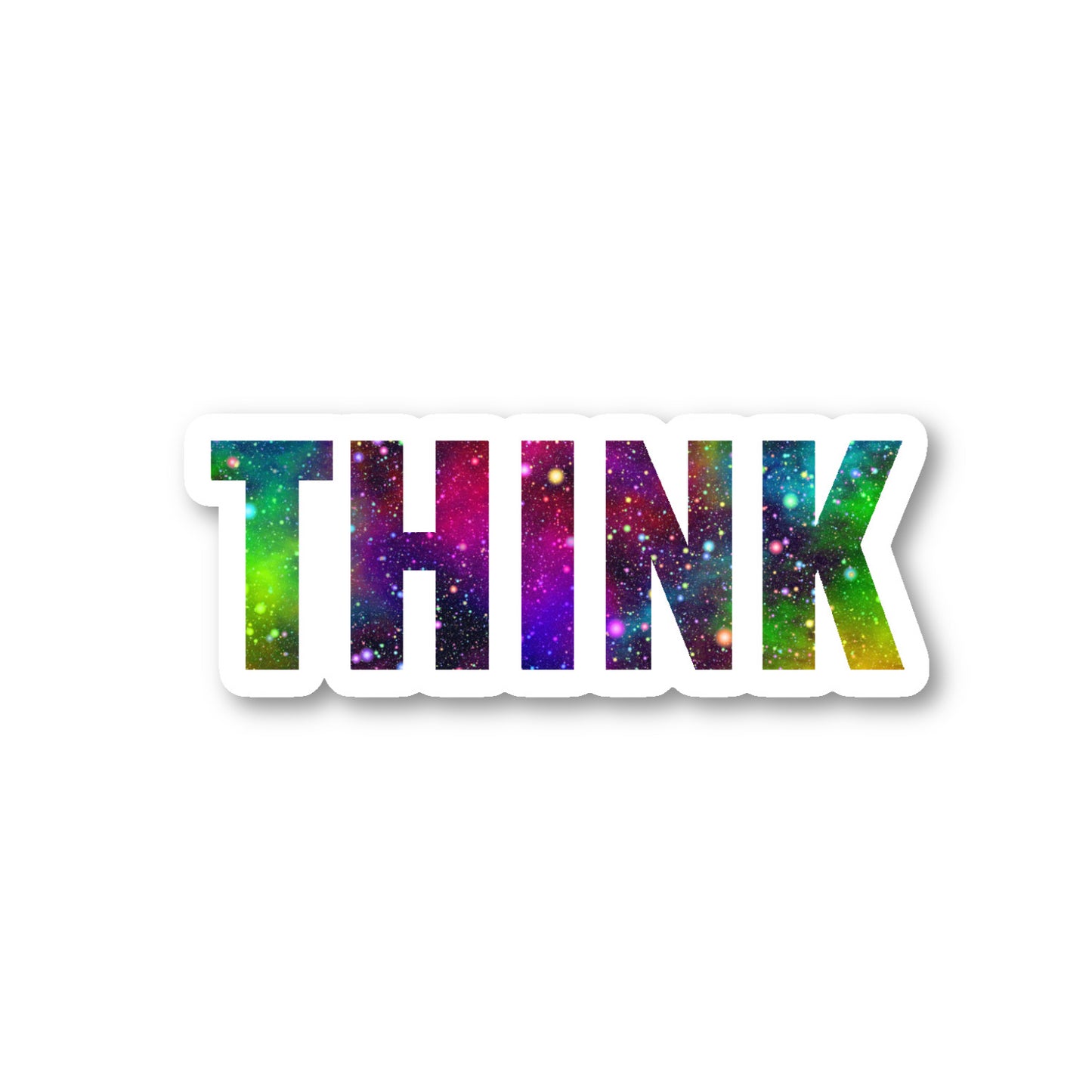 Think Vinyl Sticker