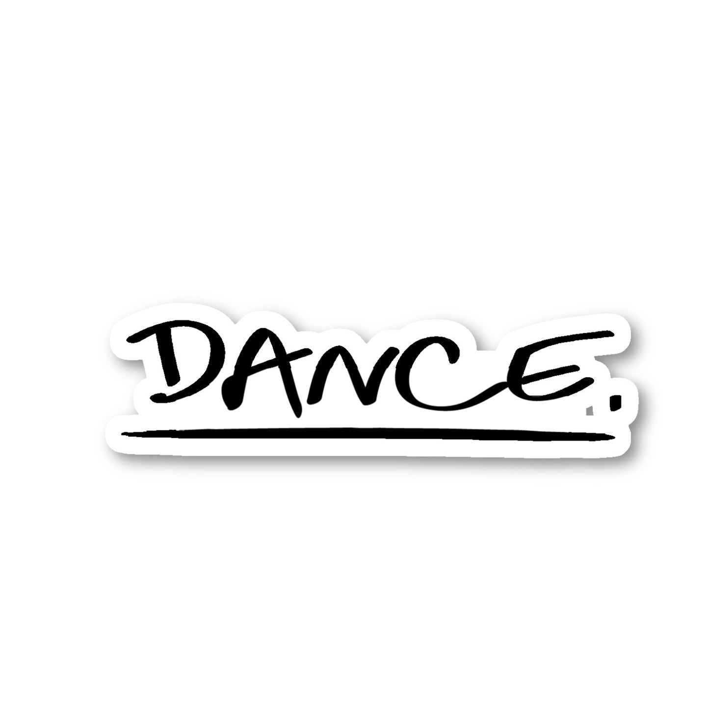 Dance Vinyl Sticker