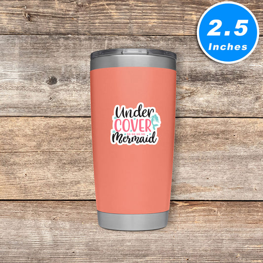 Under Cover Mermaid Vinyl Stickers