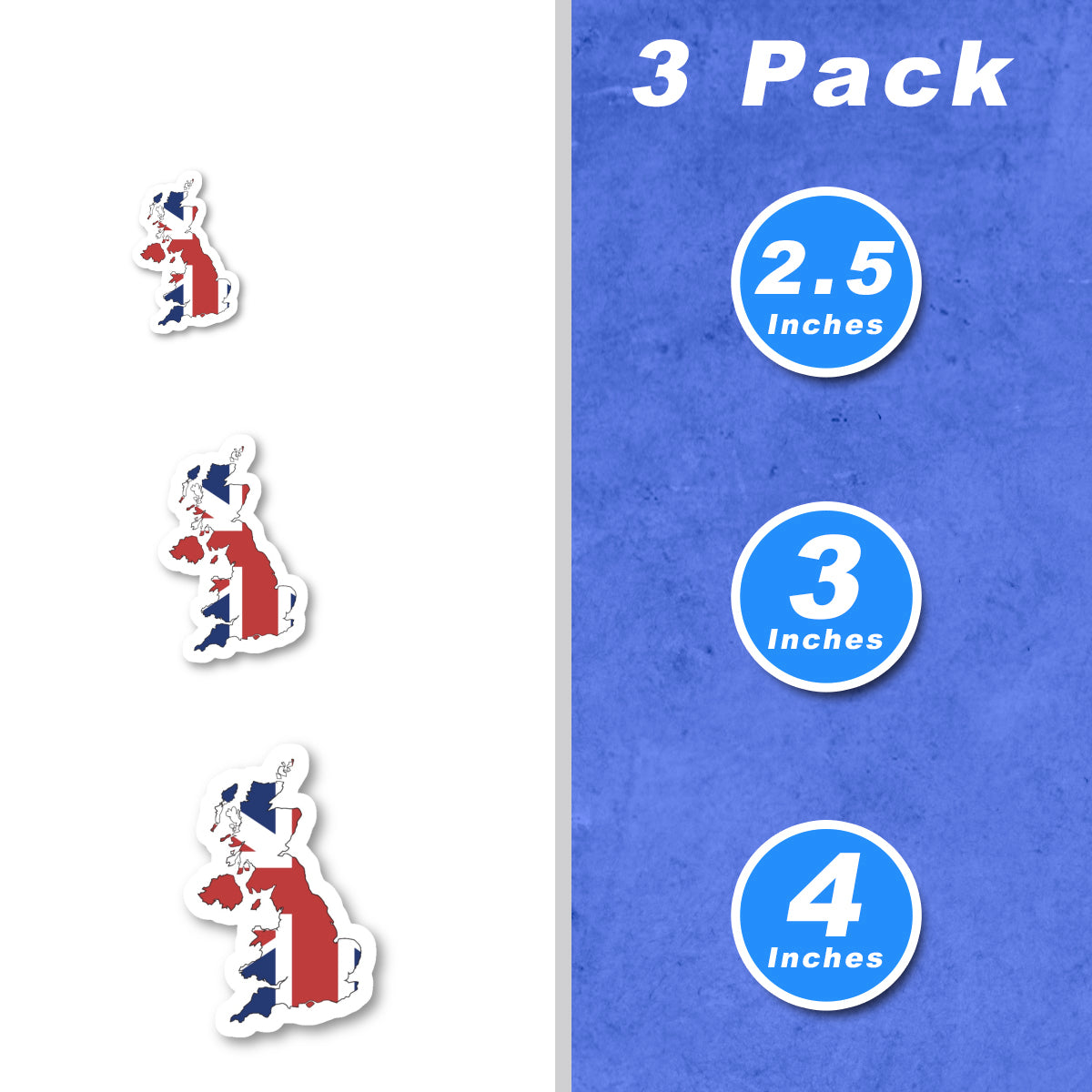England British Flag Vinyl Stickers