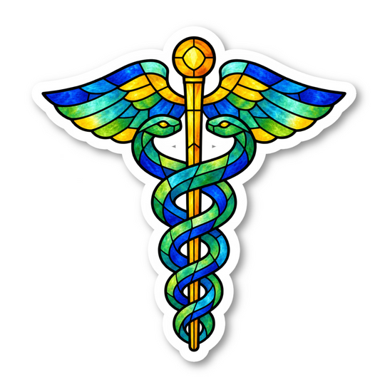 Medical Stickers For Laptop Vinyl Sticker