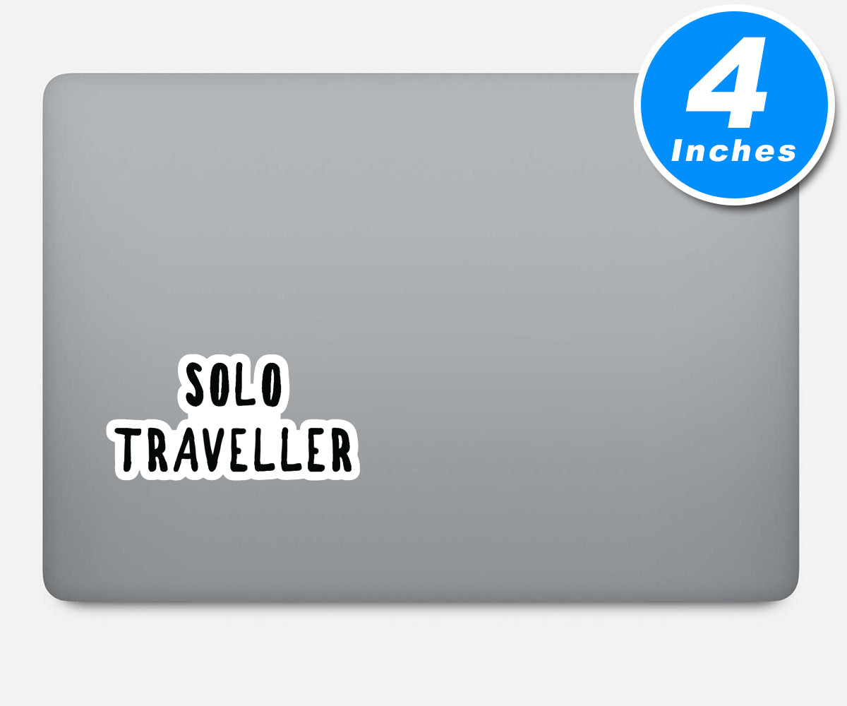 Solo Traveller Vinyl Stickers