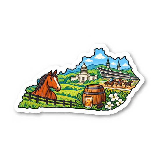 Kentucky Vinyl Sticker