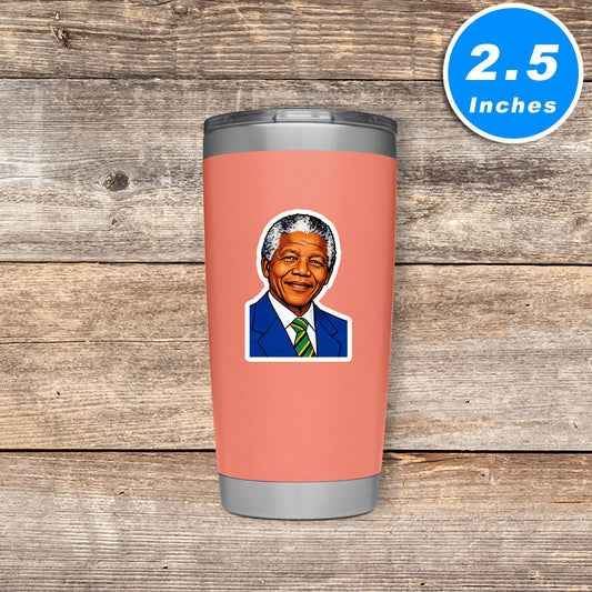 Nelson Mandela Sticker Vinyl Stickers