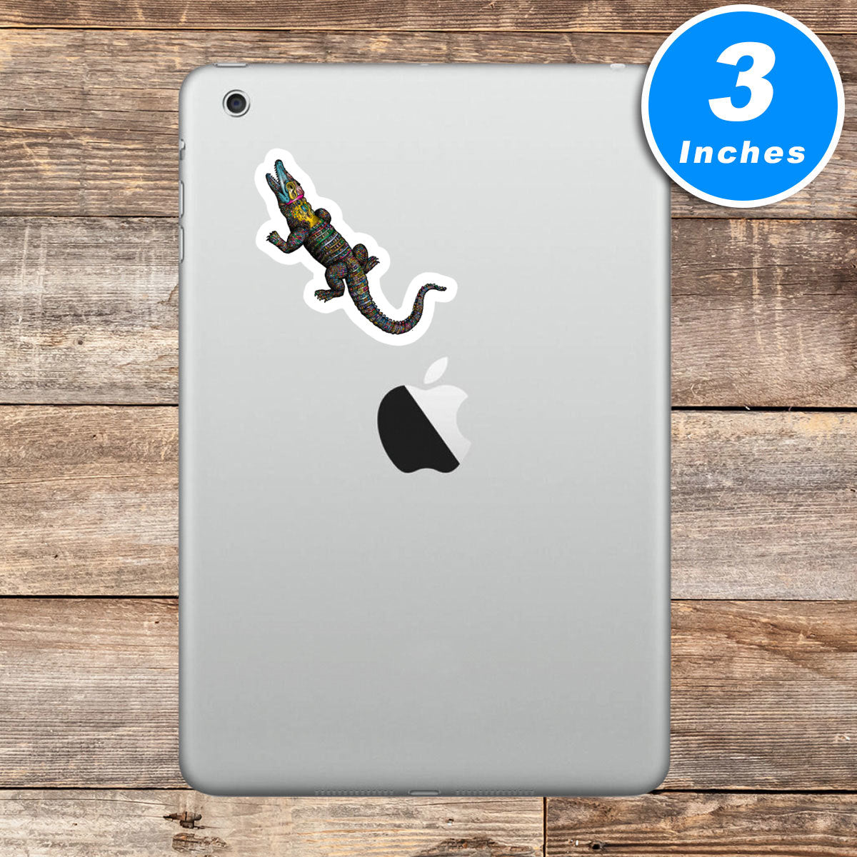 Alligator Colorful Vinyl Stickers