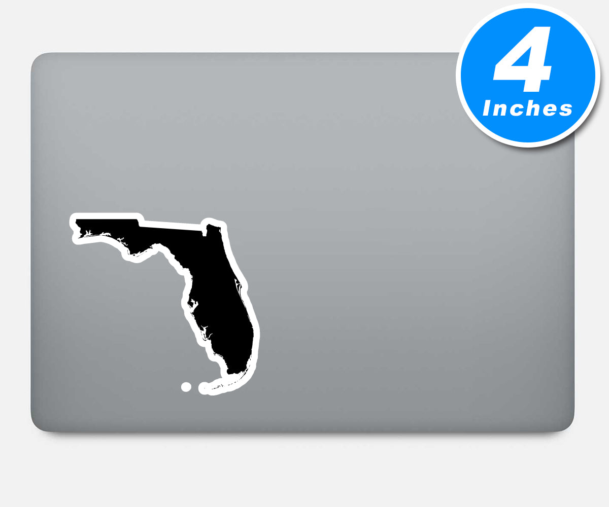 Florida State Outline Vinyl Stickers