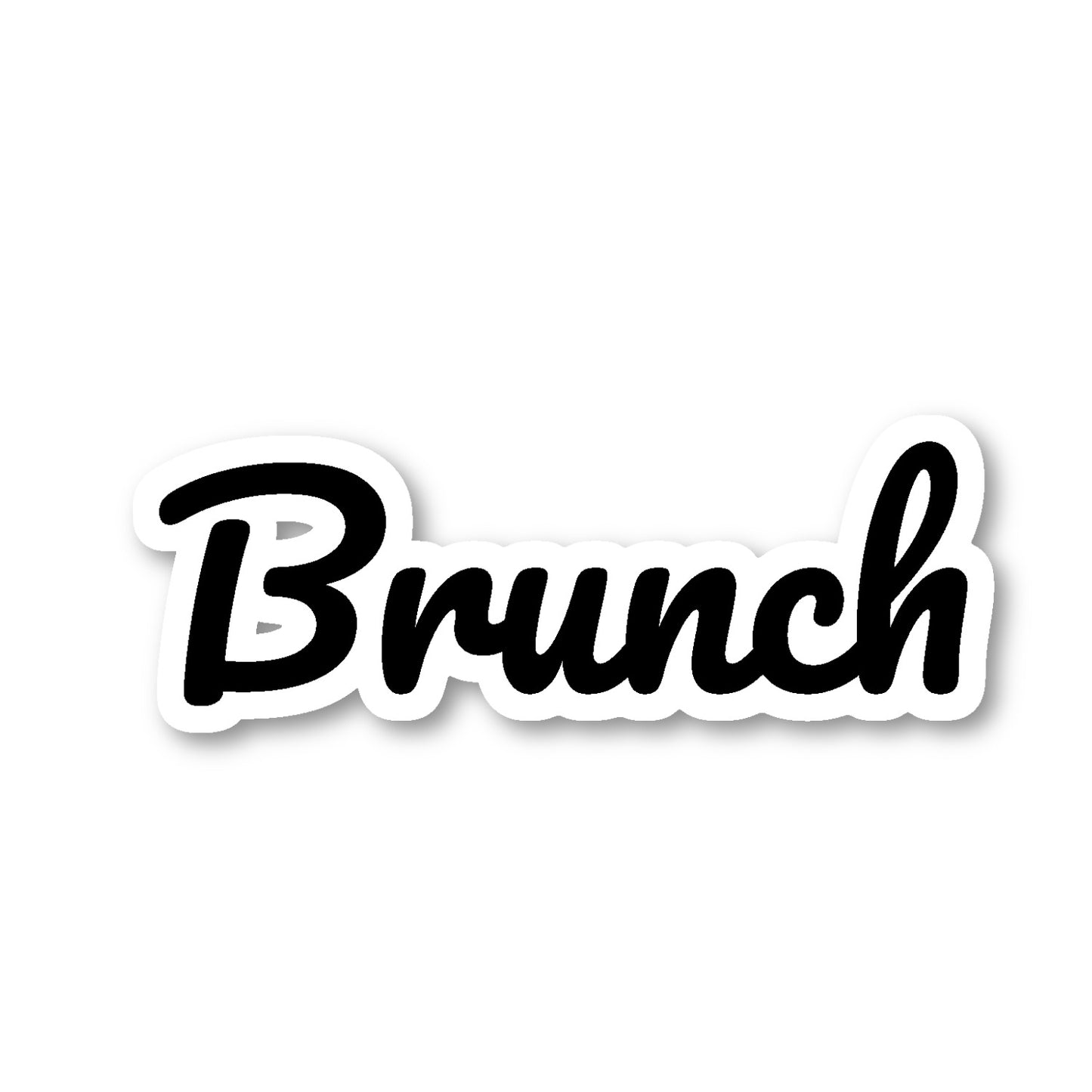 Brunch Vinyl Sticker