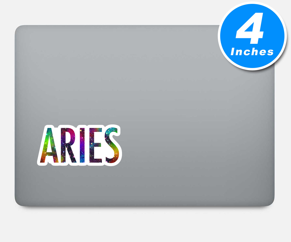 Aries Astrology Sign Vinyl Stickers