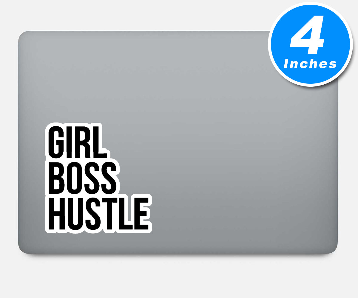 Girl Boss Hustle Vinyl Stickers