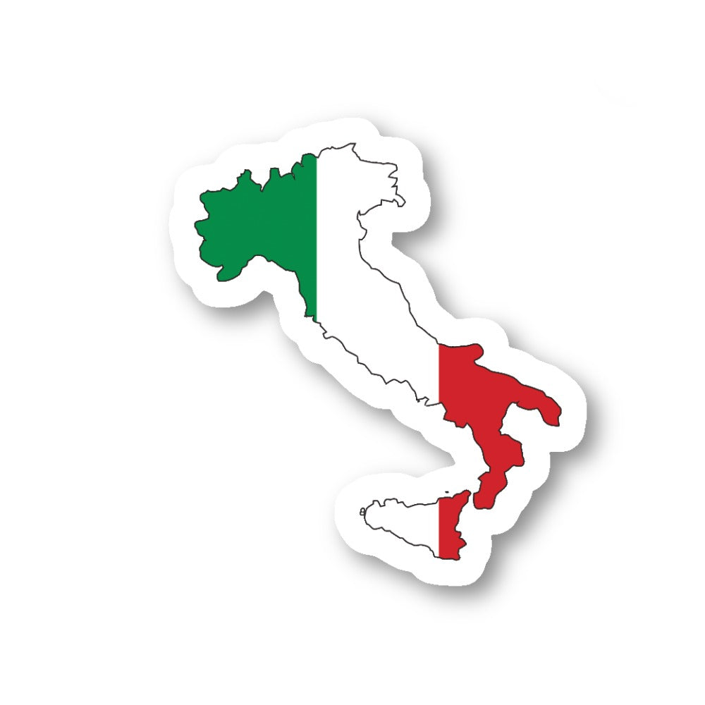 Italy Flag Vinyl Sticker