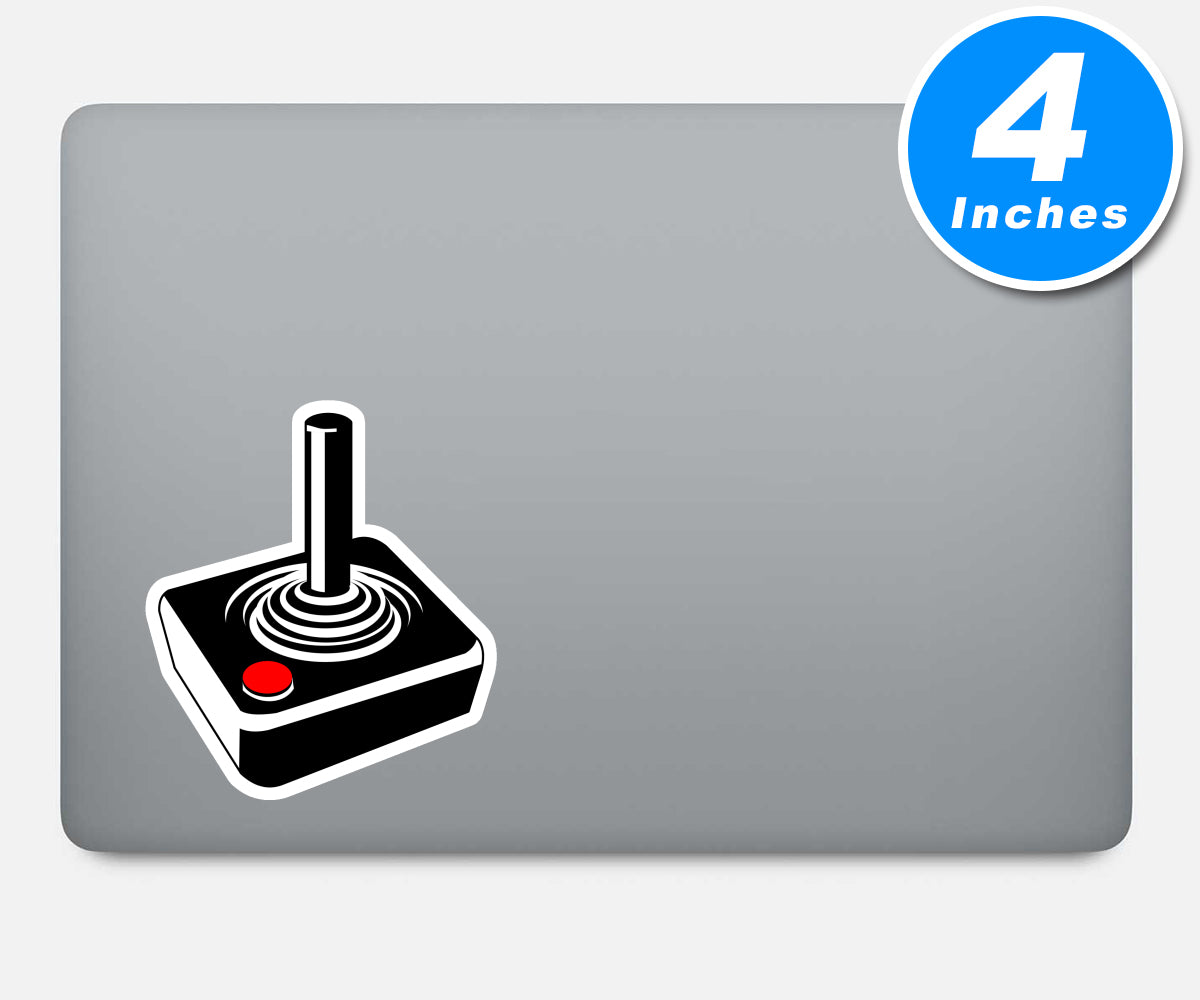 Video Game Retro Joystick Vinyl Stickers
