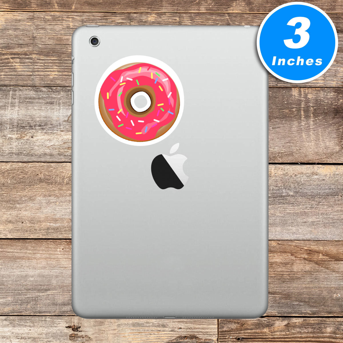 Pink Donut Vinyl Stickers