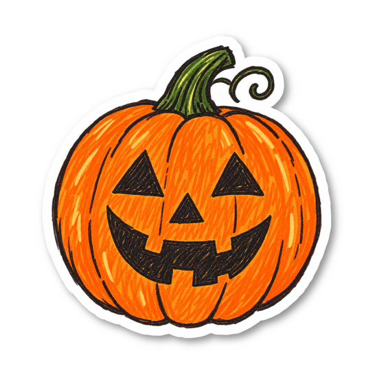 Halloween Vinyl Sticker
