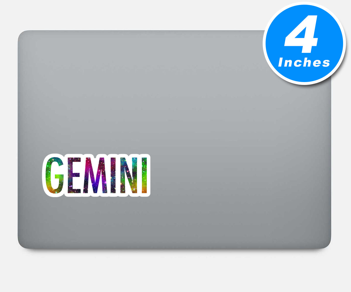 Gemini Astrology Sign Vinyl Stickers