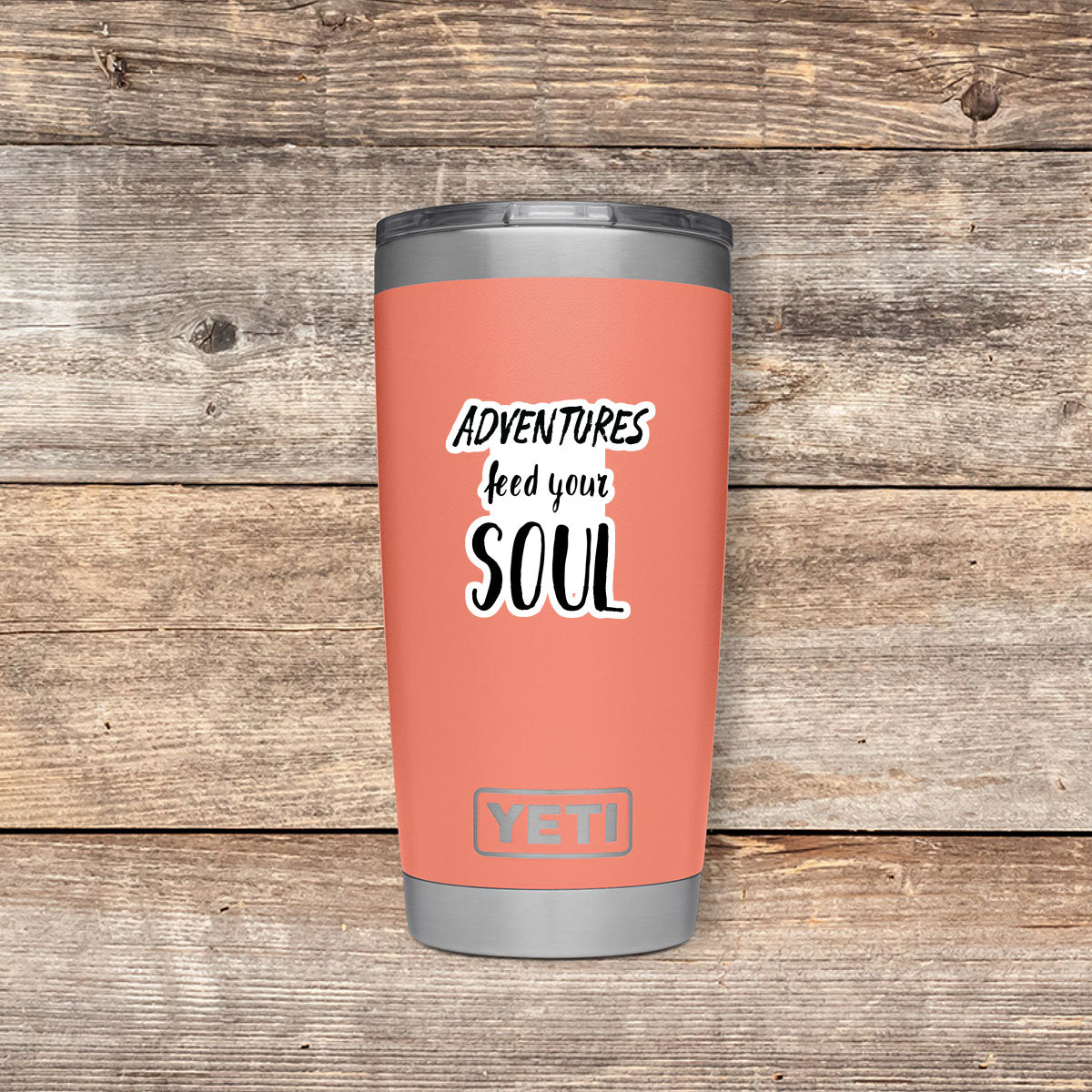 Adventure Feed Your Soul Vinyl Stickers