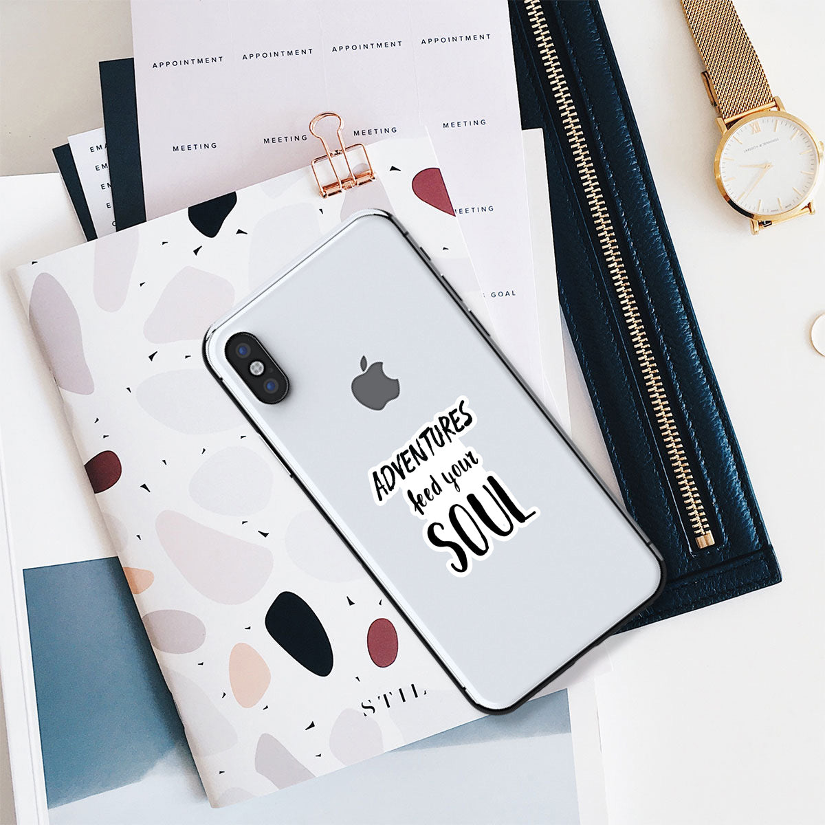 Adventure Feed Your Soul Vinyl Stickers